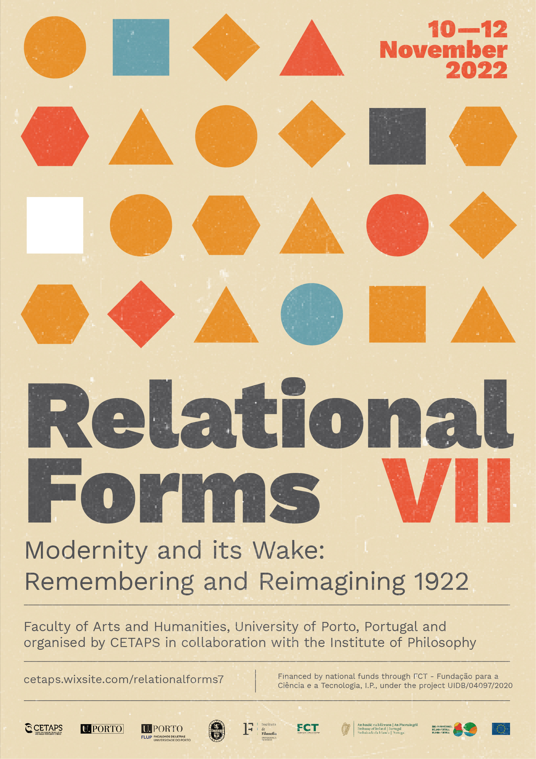 Relational Forms VII Modernity and its Wake: Remembering and Reimagining 1922