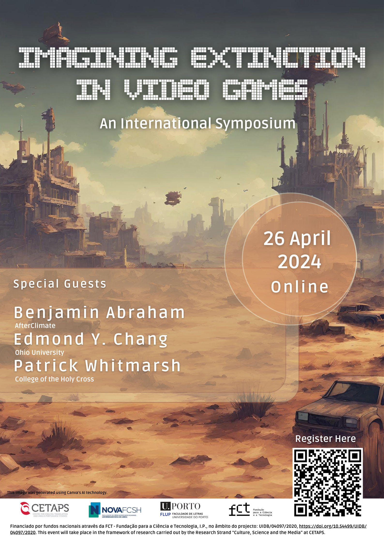 Imagining Extinction in Video Games: An International Symposium