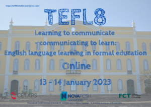 8th TEFL Virtual Conference Learning to communicate – communicating to learn