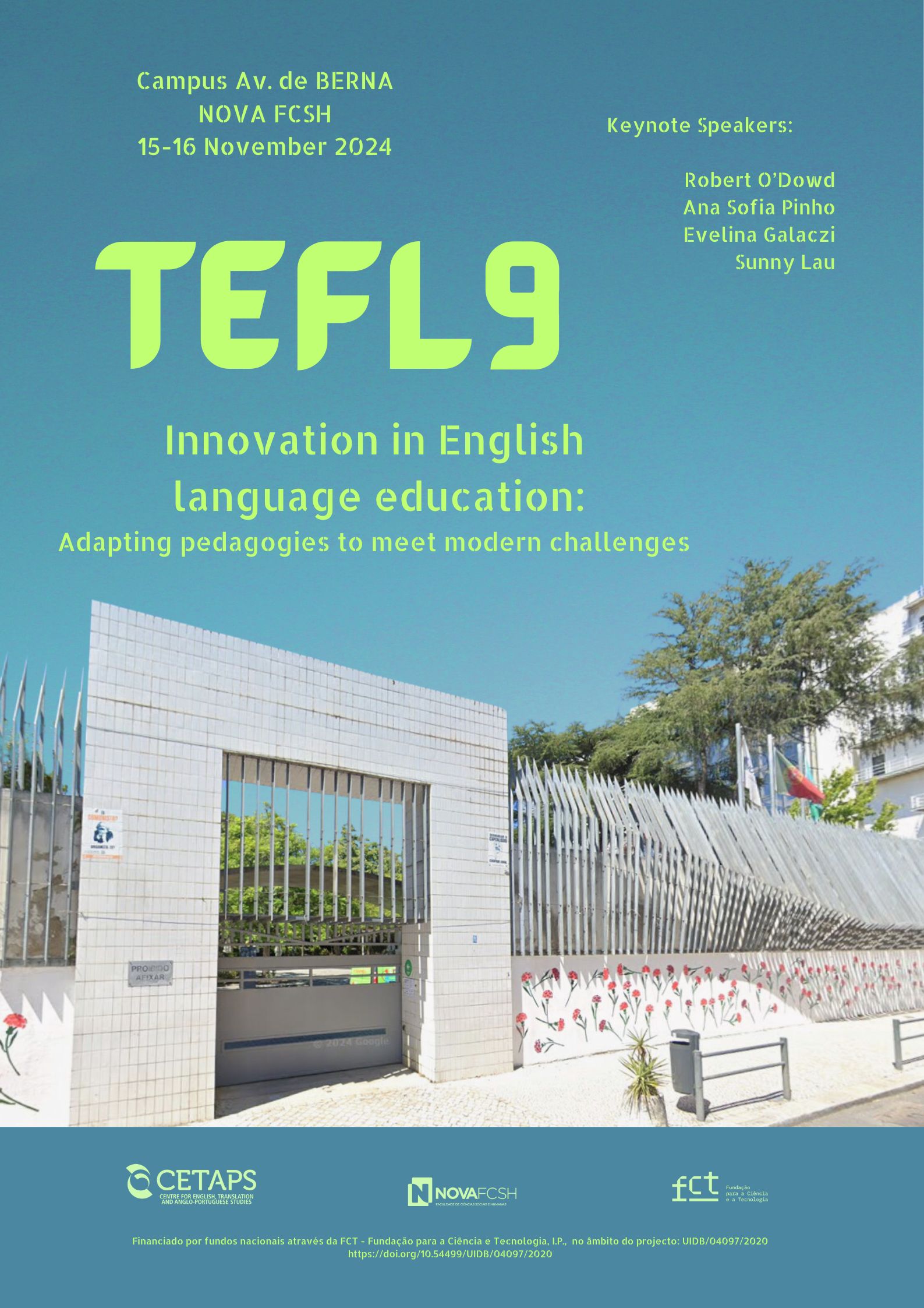 TEFL9 – Innovation in English language education: Adapting pedagogies to meet modern challenges